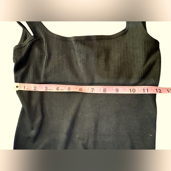 Women’s Black Shapewear Tank Full Jumpsuit Size Medium - Picture 5 of 6